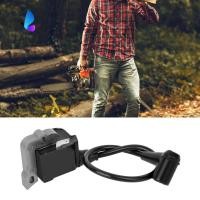 ราคา ลาคัม IGNITION COIL เปลี่ยน เหล็กสีดําและยางคอยล์จุดระเบิดโมดูล พร้อมลวดติดตั้งง่ายขนาดกะทัดรัดจุดระเบิดโมดูล Coil Pack สําหรับ JONSERED 450 455 525 535 490 590 (52362289444)
