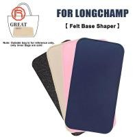 ราคา GREAT 1 ชิ้นกระเป๋าแผ่นด้านล่าง Felt เครื่องสําอางค์แต่งหน้า Felt Base Shaper สีฟ้าสีดําสีชมพู Beige Anti ยุบ S M L กระเป๋าสนับสนุน Pad เหมาะสําหรับ LongChamp Handle กระเป๋า (54013152292)