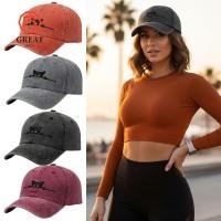 ราคา GREAT Cat เย็บปักถักร้อยเบสบอลหมวก การ์ตูนปรับ Peaked หมวก Retro ล้างผ้าฝ้าย Visor เบสบอลหมวกสําหรับชายหญิง (49560842684)