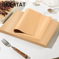 ราคา GREAT 50 100PCS กระดาษรองอบ กันน้ําเกรดอาหาร Parchment Baking Sheet Non stick Oil Resistance Parchment กระดาษแผ่นเตาอบเบเกอรี่ (53912405086)