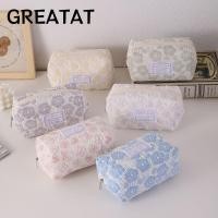 ราคา ยอดเยี่ยม กระเป๋าใส่ปากกา ดินสอผ้าโพลีเอสเตอร์เกาหลี เครื่องเขียนแบบพกพาความจุขนาดใหญ่กระเป๋าเก็บปากกาของขวัญ (51012398912)