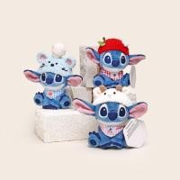 ราคา ของแท้แบรนด์ร่วม Disney Stitch Creative Animal Headgear ตุ๊กตา DIY พวงกุญแจตุ๊กตาเครื่องประดับกระเป๋า (57011424241)