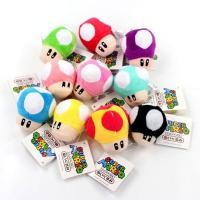 ราคา Super Mario Mushroom Head Plush Pendant Mobile Phone Chain Bag Childlike Gift (56960970062)