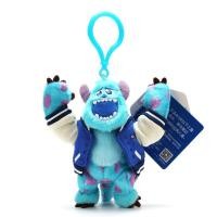 ราคา ของแท้ Disney Monsters University Sullivan จี้ตุ๊กตาตุ๊กตากระเป๋านักเรียนเครื่องประดับพวงกุญแจคู่ของขวัญวันเกิด (54361607511)
