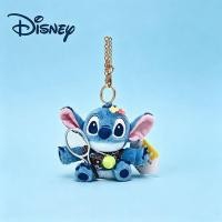 ราคา ของแท้ Disney Stitch ตุ๊กตาตุ๊กตากระเป๋านักเรียนจี้ High End Feeling คู่ของขวัญวันเกิดตารางลูกตุ้ม (56261428938)