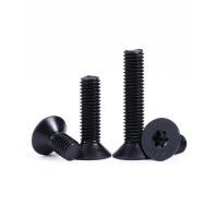 ราคา เกรด 10 9 สีดำมีความแข็งแรงสูง GB2673 หัวแบน Countersunk M3M4M6M8M10 สกรูกันขโมย Torx KZS (28818033302)