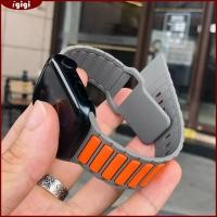 ราคา สายซิลิโคนสามเม็ดสองสีสำหรับ Apple Watch 46mm 49mm 45mm 44mm 42mm 41mm 40mm 38mm Series 1 11 SE Ultra สายรัดข้อมือแบบเข็มกลัด สองสี (44910722995)