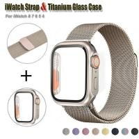 ราคา แก้วกรณี สายโลหะเปลี่ยนอัลตร้าสําหรับ iSmart Watch band 9 8 6 5 se 3 สร้อยข้อมือ iWatch Serie 38 มม 42 มม 45 มม 44 มม 40 มม 41 มม 44 มม (28051855209)