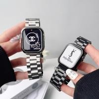 ราคา สายสแตนเลสสําหรับ iWatch S10 9 SE 7 6 5 3 Ultra 2 ขนาด 49 มม และ iSmart Watch ขนาด 46 42 44 45 41 40 48 มม อุปกรณ์เสริมสายนาฬิกาโลหะ (28801850585)