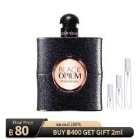 ราคา ของแท้ Black Opium EDP น้ำหอมผู้หญิงติดทนนาน น้ำหอมขายดี 2ml 5ml 10ml น้ำหอม (57762950829)