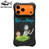 ราคา เคสไอโฟน สีดำ วัสดุซิลิโคนแม่เหล็ก ลายสติ๊กเกอร์กราฟฟิตตี้คู่ตัวละครการ์ตูน ขอบหนา 4 มุมกันกระแทก สำหรับ iphone17 16 15 (42132122764)