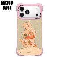 ราคา เคสไอโฟน ซิลิโคนสีชมพู แม่เหล็ก กันกระแทกมุม ลายการ์ตูนกระต่ายฤดูหนาว Twinkle สำหรับ iPhone 17 16 15 14 13 12 11 Pro Max (51759784959)