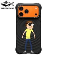ราคา เคสไอโฟน ซิลิโคนสีดำ แม่เหล็ก ขอบหนา 4 มุมป้องกันตก ลายตัวการ์ตูนโทนสีอ่อนตัดพื้นดำเด่น สำหรับ iphone17 16 15 14 13 12 1 (50713033363)