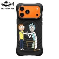 ราคา เคสไอโฟน ซิลิโคนสีดำ แม่เหล็ก ขอบหนา 4 มุมป้องกันตก ลายคู่ตัวการ์ตูนสีอ่อนตัดพื้นดำเด่น สำหรับ iphone17 16 15 14 13 12 1 (48663067978)