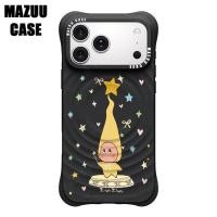 ราคา เคสไอโฟน ซิลิโคนสีดำ แม่เหล็ก กันกระแทกมุม ลายการ์ตูน TwinkleTwinkle ไม้กายสิทธิ์ดาวสีพาสเทล สำหรับ iPhone 17 16 15 14 1 (43630525833)