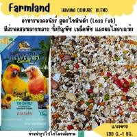 ราคา FARMLAND HAVANA CONURE BLEND แบ่งขาย 500 G 1 KG อาหารนกคอนัวร์ สูตรไขมันต่ำ (57709047921)