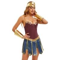 ราคา 2025 ใหม่ฮาโลวีนคอสเพลย์ Justice League Wonder Woman Greek Goddess เครื่องแต่งกาย (46612260166)