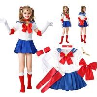 ราคา ฮาโลวีนเครื่องแต่งกายเด็กประสิทธิภาพเซเลอร์มูนคอสเพลย์สาวชุดสูทเสื้อผ้า (41364879895)