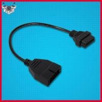 ราคา Sunnyhousess Sunnyhousess 12 Pin ถึง 16 OBD2 อะแดปเตอร์ไม่มีรอยต่อ OBD1 เครื่องสแกนเนอร์การเชื่อมต่อทนทานสายวินิจฉัยสำหรับ Auto Mechanics และ DIY ผู้ที่ชื่นชอบการซ่อมรถยนต์ (57262358122)