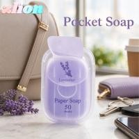 ราคา ZLION Quick Dissolving Soap Paper Non Irrting อุปกรณ์ทําความสะอาดสารสกัดจากพืชกระดาษสบู่ แบบพกพา Mild Universal Light และ Thin Rich โฟมสบู่กระดาษกลางแจ้ง (57561321562)