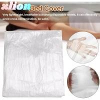 ราคา ZLION 100 ชิ้น แพ็คผ้าปูที่นอนแบบใช้แล้วทิ้ง ฟิล์มกันน้ําถุงอาบน้ําพลาสติกแบบใช้แล้วทิ้ง SPA วัสดุ PVC พลาสติกใสแผ่นโต๊ะนวด (56711756267)