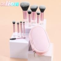 ราคา ZLION 10 ชิ้น เซ็ตชุดแปรงแต่งหน้า เครื่องมือแต่งหน้าคริสตัลแปรงแต่งหน้ากระเป๋าเก็บ Professional เส้นใยประดิษฐ์ความงามชุด Blusher แปรง (54563316232)