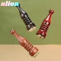 ราคา ZLION เครื่องนวดหน้า แบบพกพาวัสดุธรรมชาติ Eye Massager Roller Smooth Surface Lotus Shape Face Massage Stick Facial Care (52162922670)