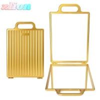 ราคา ZLION กระจกร้านเสริมสวยแบบพับได้ กระจกมือถือทําผมความละเอียดสูงสองด้าน กระจกแต่งหน้ากระจกมองหลังแบบพกพาระดับมืออาชีพ (51813303589)