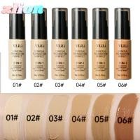 ราคา ZLION Face Foundation Cream Waterproof Matte Liquid Foundation Natural Full Coverage Oil Control Foundation คอนซีลเลอร์ครีม (50011753389)