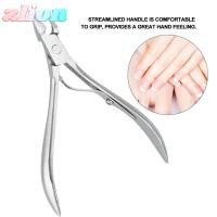 ราคา ZLION เล็บ Dead Skin Removal Clipper เงินสแตนเลส Cuticle Trimmer Plier Bevel ปากออกแบบขนาดเล็ก Cuticle Nippers ฤดูใบไม้ผลิ Handle Cuticle Nippers Professional เล็บ Care (51762796467)