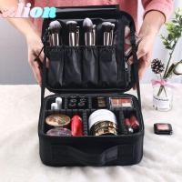 ราคา กระเป๋าแต่งหน้า ZLION เครื่องสําอางความจุขนาดใหญ่แบบผ้า เครื่องสําอางค์มืออาชีพ พร้อมแผ่นกั้นแบบปรับได้ Durable วอเตอร์โปรโอ กระเป๋าใส่อุปกรณ์อาบน้ํา สําหรับผู้หญิง (46263328619)