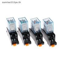 ราคา SRTH AC220V 12VDC 24VDC 24VAC 5A 8PIN Coil Power MY2N J รีเลย์ HH52P พร้อมฐาน Soet (47561489158)