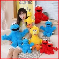 ราคา GL Sesame Street ของเล่นตุ๊กตา ELMO COOKIE MONSTER BIG BIRD ตุ๊กตาตุ๊กตาของขวัญเด็กตกแต่งบ้านโยนหมอนของเล่น GL (56562224238)