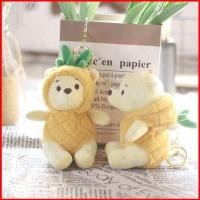 ราคา GL สับปะรด Winnie The Pooh ตุ๊กตาตุ๊กตาพวงกุญแจของขวัญสําหรับเด็กผู้หญิงกระเป๋าจี้ Pooh Bear ตุ๊กตาของเล่นสําหรับเด็ก GL (53512109001)