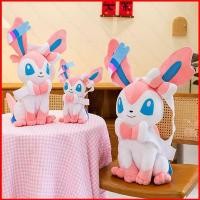 ราคา GL น่ารัก Pokemon Sylveon ตุ๊กตาตุ๊กตาของขวัญสําหรับแฟน Baby Soothing ของเล่นโยนหมอนตุ๊กตาของเล่น GL (52012094969)