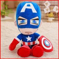 ราคา GL Avengers Series กัปตันอเมริกา Iron Man Spiderman ของเล่นตุ๊กตานุ่มตุ๊กตาของเล่นตุ๊กตาเด็ก GL (45961753646)