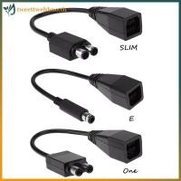 ราคา Tweetwehhno 1PC DIY อุปกรณ์เสริมสําหรับ Microsoft Xbox 360 ถึง Xbox Slim One E AC Power Adapter Cable Converter Transfer สาย TH (57908768444)
