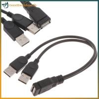 ราคา Tweettwehhno USB 2 0 ตัวเมียเป็น usb 2 สายตัวผู้ usb สายต่อแยกคู่ TH (57608768542)