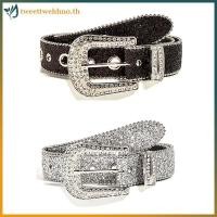 ราคา Tweetwehhno เข็มขัดเพชรเทียมแวววาวสําหรับผู้หญิง ใส่กับชุดเดรส ผู้ใหญ่ สายเข็มขัดคริสตัลเพชรประดับชุด TH (56461636824)