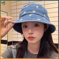 ราคา Tweettwehno Chrysanthemum ปักคาวบอยยิ้ม Face หมวกชาวประมงหมวกบังแดดผู้หญิง TH (45713343181)
