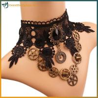 ราคา Tweettwehno Vintage Lace Gothic Steampunk Collar Choker จี้ Nelace Charm เครื่องประดับของขวัญ TH (54011806971)