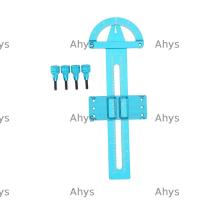 ราคา เครื่องมือวัดโช้คอัพ AHYS ไม้บรรทัดซิงโครไนซ์โช้คอัพแบบปรับได้ อุปกรณ์เสริม RC RC ไม้บรรทัดวัดโช้คอัพสําหรับ SCX10 CC01 สําหรับรถ RC (55313310485)