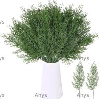 ราคา AHYS 5 10 ชิ้นสาขาสนประดิษฐ์ สาขาสนเอเวอร์กรีนใบสน Sprigs 35 ซม ประดิษฐ์ตกแต่งคริสต์มาส Stem ตกแต่งคริสต์มาส (54813262750)