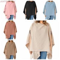 ราคา JUNYFASHION ผ้าคลุมให้นมมารดา สีทึบ 2 in 1 Feeding Clothes ผ้าห่มให้นมผ้าฝ้ายระบายอากาศนุ่มเรียบง่ายกลางแจ้ง (51558495436)