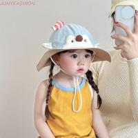 ราคา JUNYFASHION หมวกกันแดดเด็ก ปลาน้อยป้องกันแสงแดดเด็กเพนกวินครีมกันแดดหมวกแฟชั่นหมวกบางหมวกปีกใหญ่หมวกฤดูใบไม้ผลิ (50511120353)