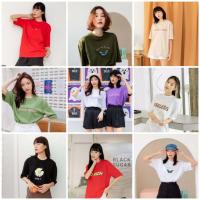 ราคา Allshoppa ส่งทันที เสื้อทรง OverSize ลายมัดย้อม สไตล์เกาหลี (7812211336)