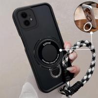 ราคา เคสสําหรับ iPhone 11 iPhone 11 Pro iPhone 11 Pro Max ขั้นสูง minimalist anti drop เคสโทรศัพท์ความงาม 3D ที่วางโทรศัพท์โลหะฟรีเชือกประณีต (49808021056)