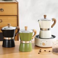 ราคา หม้อต้มกาแฟสด moka pot อลูมิเนียม แบบพกพา กาต้มกาแฟ เครื่องชงกาแฟ 3 ถ้วย 6ถ้วย มอคค่าพอท หม้อต้มกาแฟ 2UMD (27886526419)