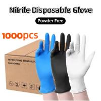 ราคา ถุงมือไนไตร ไม่มีแป้ง 100 ชิ้น กล่อง ถุงมือยาง สัมผัสอาหารได้ Nitrile Glove มี 3สีให้เลือก (44154148528)