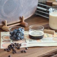 ราคา แก้วตวง แก้วตวงกาแฟ แก้วชอต แก้วช็อตกาแฟ Measuring cup สำหรับตวง ชา กาแฟ พร้อมด้ามจับไม้ ทนความร้อน 80ml PHL2 (40777104541)